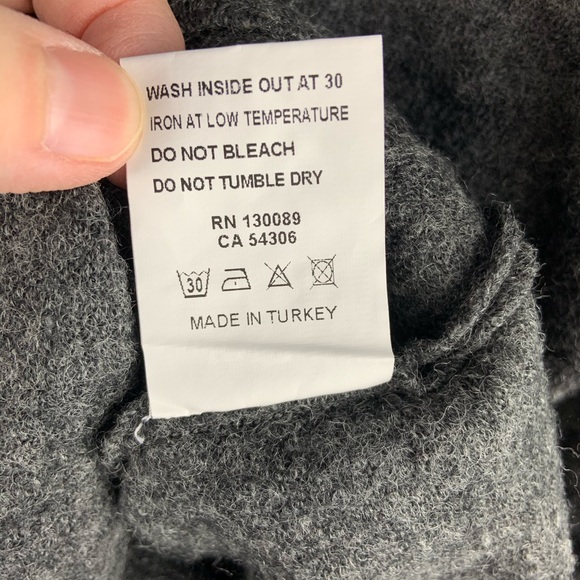 JARED LANG Grey Green NEW V-Neck Sweater XXL - Picture 5 of 5